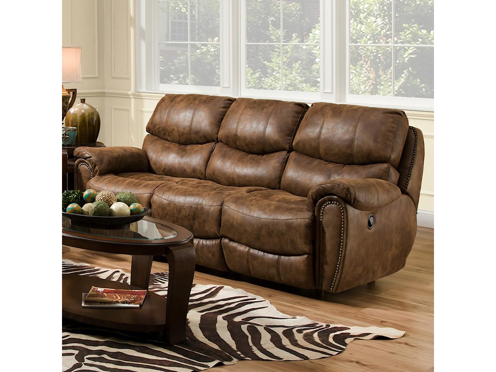 franklin leather grand sofa
